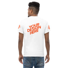 Lade das Bild in den Galerie-Viewer, Dickes Stoff-T-Shirt für Herren/Männer selbst gestalten und bedrucken