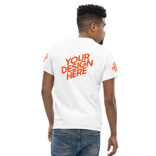 Lade das Bild in den Galerie-Viewer, Dickes Stoff-T-Shirt für Herren/Männer selbst gestalten und bedrucken