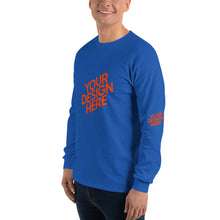 Lade das Bild in den Galerie-Viewer, Deine Stil Langarmshirt mit vollem Arm Herren/Männer selbst gestalten und bedrucken