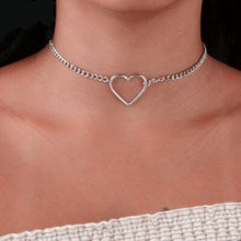 Lade das Bild in den Galerie-Viewer, Modeschmuck Collier Persönlichkeit Anhänger Halskette Beauty and the Beast Schmuck