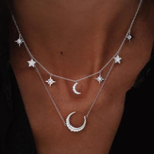 Lade das Bild in den Galerie-Viewer, Modeschmuck Collier Persönlichkeit Anhänger Halskette Beauty and the Beast Schmuck