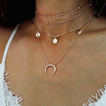 Lade das Bild in den Galerie-Viewer, Modeschmuck Collier Persönlichkeit Anhänger Halskette Beauty and the Beast Schmuck