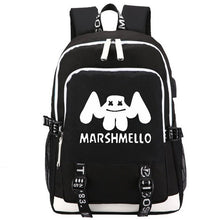 Lade das Bild in den Galerie-Viewer, Leuchtende Laptoptasche USB-Laderucksack