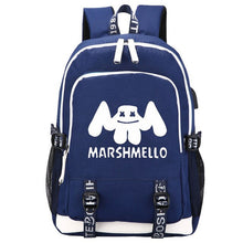 Lade das Bild in den Galerie-Viewer, Leuchtende Laptoptasche USB-Laderucksack