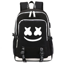 Lade das Bild in den Galerie-Viewer, Leuchtende Laptoptasche USB-Laderucksack