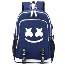 Lade das Bild in den Galerie-Viewer, Leuchtende Laptoptasche USB-Laderucksack