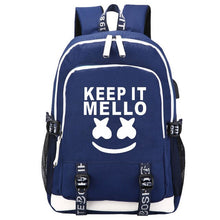 Lade das Bild in den Galerie-Viewer, Leuchtende Laptoptasche USB-Laderucksack