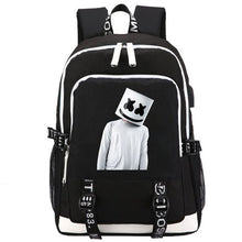 Lade das Bild in den Galerie-Viewer, Leuchtende Laptoptasche USB-Laderucksack