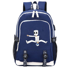 Lade das Bild in den Galerie-Viewer, Leuchtende Laptoptasche USB-Laderucksack
