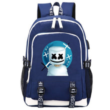 Lade das Bild in den Galerie-Viewer, Leuchtende Laptoptasche USB-Laderucksack