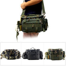Lade das Bild in den Galerie-Viewer, Multifunktionale wasserdichte Angeltasche Outdoor Sports Taillentasche