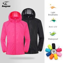 Lade das Bild in den Galerie-Viewer, Wasserdichter schnell trocknender Unisex-Wanderschutz und winddichte Outdoor-Sportjacke