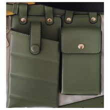 Lade das Bild in den Galerie-Viewer, Lässige Luxus-Damengürteltasche aus Leder