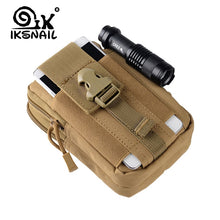 Lade das Bild in den Galerie-Viewer, IKSNAIL Tactical Pouch Molle Jagdtaschen Gürtel Taillentasche Military Tactical Pack Outdoor-Taschen Fall Tasche Camo Bag für Iphone