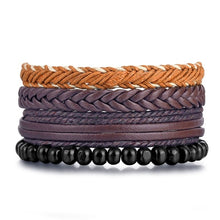 Lade das Bild in den Galerie-Viewer, IFMIA Herrenmode Black Hollow Bead Armband
