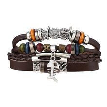 Lade das Bild in den Galerie-Viewer, IFMIA Herrenmode Black Hollow Bead Armband