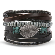 Lade das Bild in den Galerie-Viewer, IFMIA Herrenmode Black Hollow Bead Armband