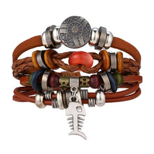 Lade das Bild in den Galerie-Viewer, IFMIA Herrenmode Black Hollow Bead Armband