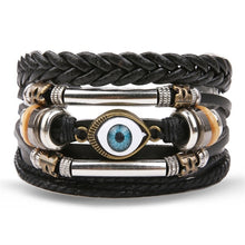 Lade das Bild in den Galerie-Viewer, IFMIA Herrenmode Black Hollow Bead Armband