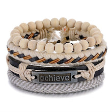 Lade das Bild in den Galerie-Viewer, IFMIA Herrenmode Black Hollow Bead Armband