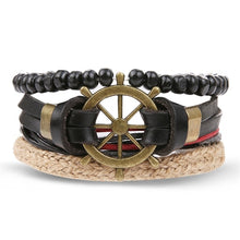 Lade das Bild in den Galerie-Viewer, IFMIA Herrenmode Black Hollow Bead Armband