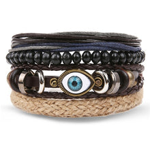 Lade das Bild in den Galerie-Viewer, IFMIA Herrenmode Black Hollow Bead Armband