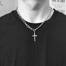 Lade das Bild in den Galerie-Viewer, AOMU Persönlichkeit Hip-Hop mehrschichtige Metallkette