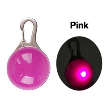 Lade das Bild in den Galerie-Viewer, Nylon LED Hundehalsband Sicherheit blinkt nachts