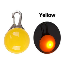 Lade das Bild in den Galerie-Viewer, Nylon LED Hundehalsband Sicherheit blinkt nachts