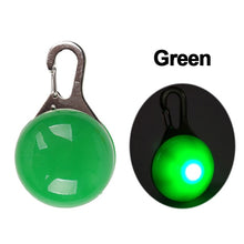 Lade das Bild in den Galerie-Viewer, Nylon LED Hundehalsband Sicherheit blinkt nachts
