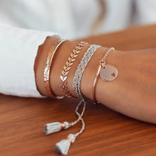 Lade das Bild in den Galerie-Viewer, Gemischtes mehrgrafisches mehrschichtiges Kettenarmband im böhmischen Stil