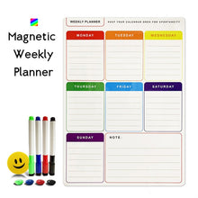 Lade das Bild in den Galerie-Viewer, Wochen- und Monatsplan Whiteboard Magnet Kühlschrank Magnet