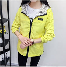 Lade das Bild in den Galerie-Viewer, Frühlings- und Herbstmode Aviator Hooded Women Jacket