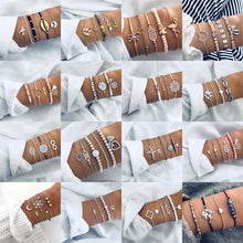 Lade das Bild in den Galerie-Viewer, Multi-Stile Bohemian Armband Set