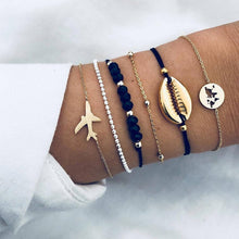 Lade das Bild in den Galerie-Viewer, Multi-Stile Bohemian Armband Set