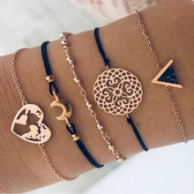 Lade das Bild in den Galerie-Viewer, Multi-Stile Bohemian Armband Set