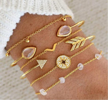 Lade das Bild in den Galerie-Viewer, Multi-Stile Bohemian Armband Set