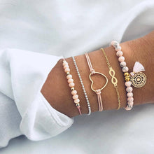 Lade das Bild in den Galerie-Viewer, Multi-Stile Bohemian Armband Set
