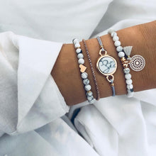 Lade das Bild in den Galerie-Viewer, Multi-Stile Bohemian Armband Set