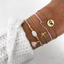 Lade das Bild in den Galerie-Viewer, Multi-Stile Bohemian Armband Set