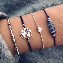 Lade das Bild in den Galerie-Viewer, Multi-Stile Bohemian Armband Set