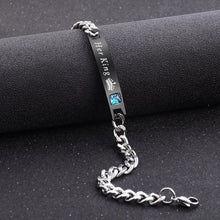 Lade das Bild in den Galerie-Viewer, Frauen Kristall Herz Charm Armband