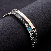 Lade das Bild in den Galerie-Viewer, Frauen Kristall Herz Charm Armband