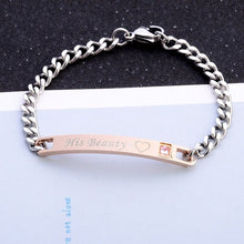 Lade das Bild in den Galerie-Viewer, Frauen Kristall Herz Charm Armband
