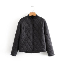 Lade das Bild in den Galerie-Viewer, Tangada Herbst Damen Pure Color Oversized Thin Parka Coat