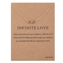 Lade das Bild in den Galerie-Viewer, Neue trendige Legierung niedlich elegante Sonne Liebe Stern Blätter Klee Einhorn Glück Anhänger Halsketten für Frauen Modeaccessoires Schmuck