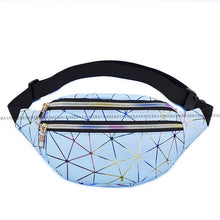 Lade das Bild in den Galerie-Viewer, AIREEBAY Damen Laser Geometric Waist Bag Multicolor erhältlich