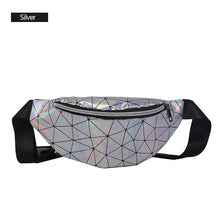 Lade das Bild in den Galerie-Viewer, AIREEBAY Damen Laser Geometric Waist Bag Multicolor erhältlich