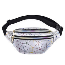 Lade das Bild in den Galerie-Viewer, AIREEBAY Damen Laser Geometric Waist Bag Multicolor erhältlich