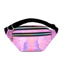 Lade das Bild in den Galerie-Viewer, AIREEBAY Damen Laser Geometric Waist Bag Multicolor erhältlich